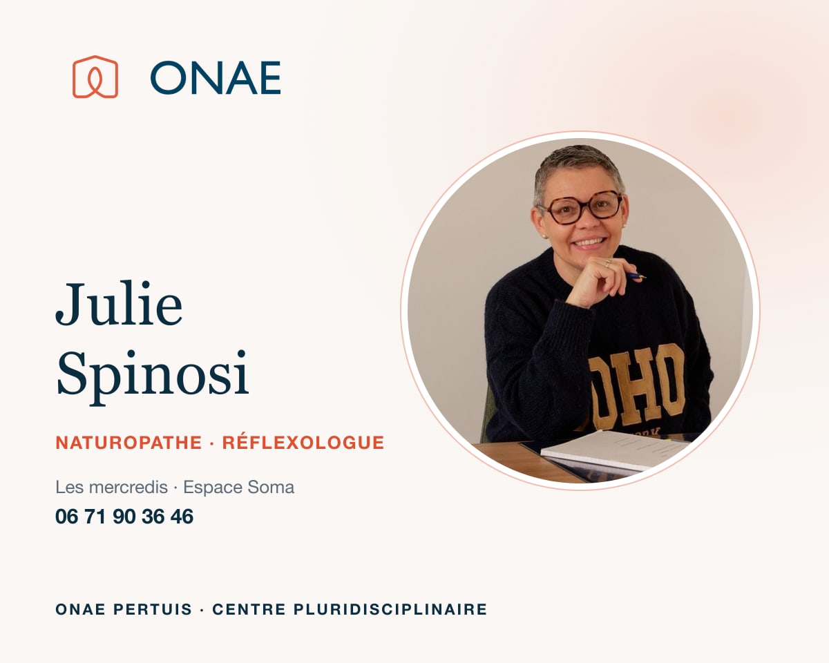 Julie Spinosi — Naturopathe · Réflexologue