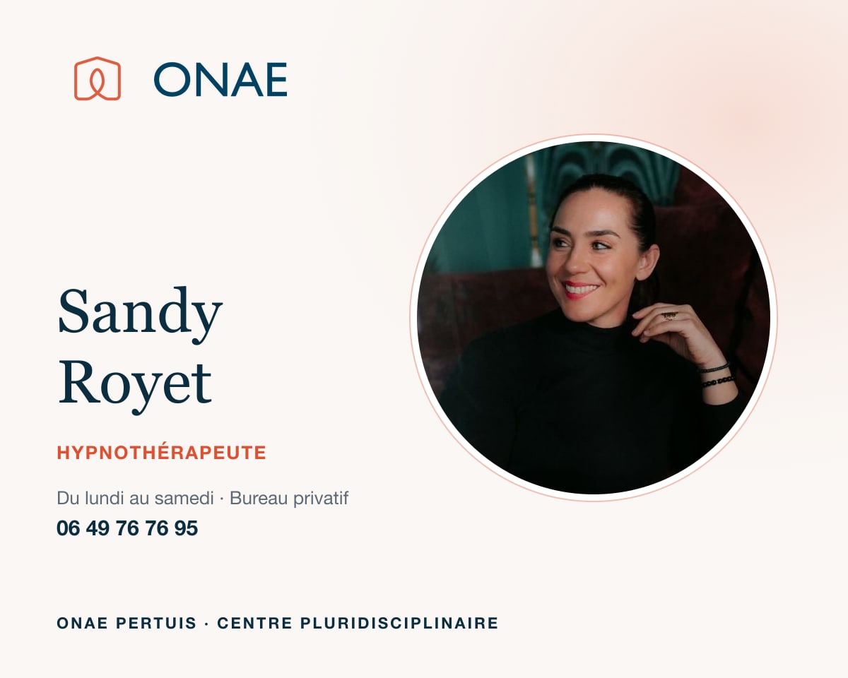 Sandy Royet — Hypnothérapeute